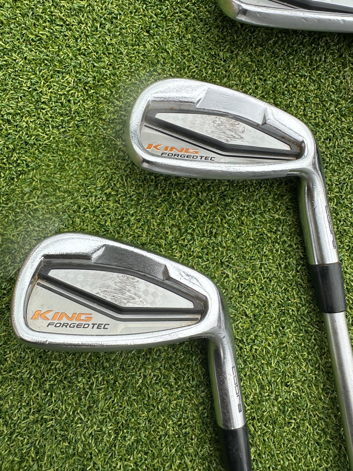 Cobra Forged Tec Irons 5-9 Regular Flex KBS Tour C Taper Lite Shafts
