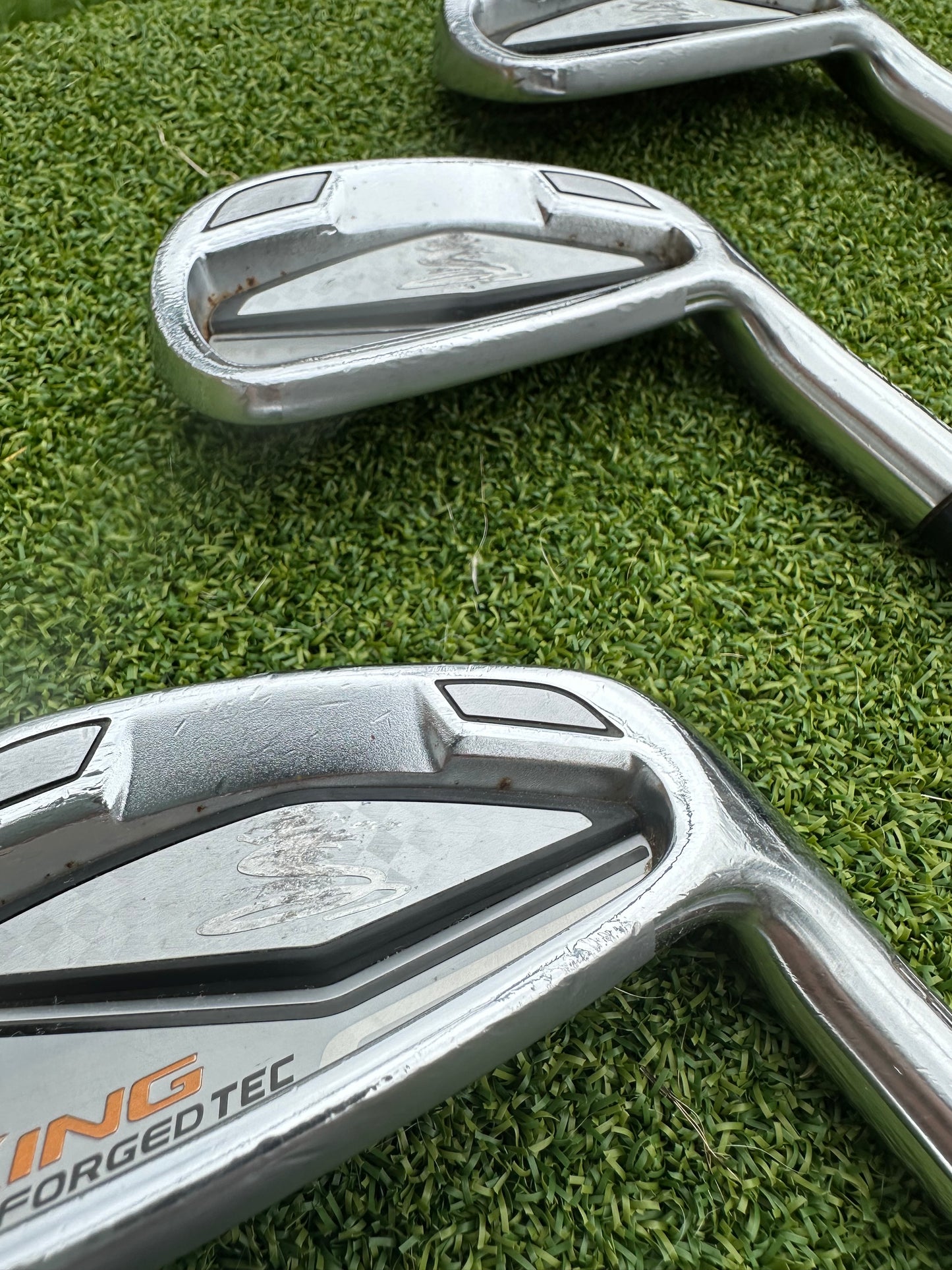 Cobra Forged Tec Irons 5-9 Regular Flex KBS Tour C Taper Lite Shafts
