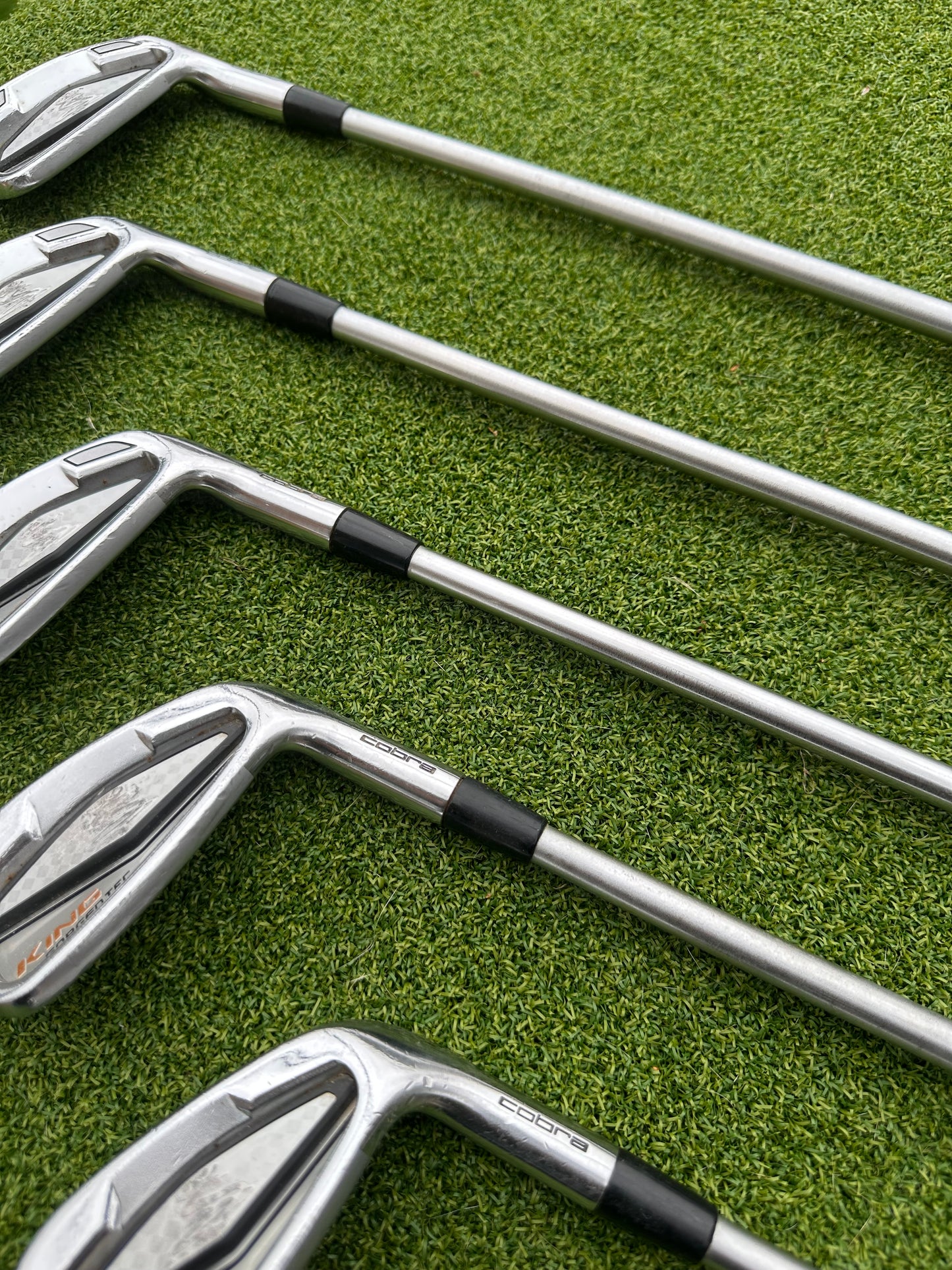 Cobra Forged Tec Irons 5-9 Regular Flex KBS Tour C Taper Lite Shafts