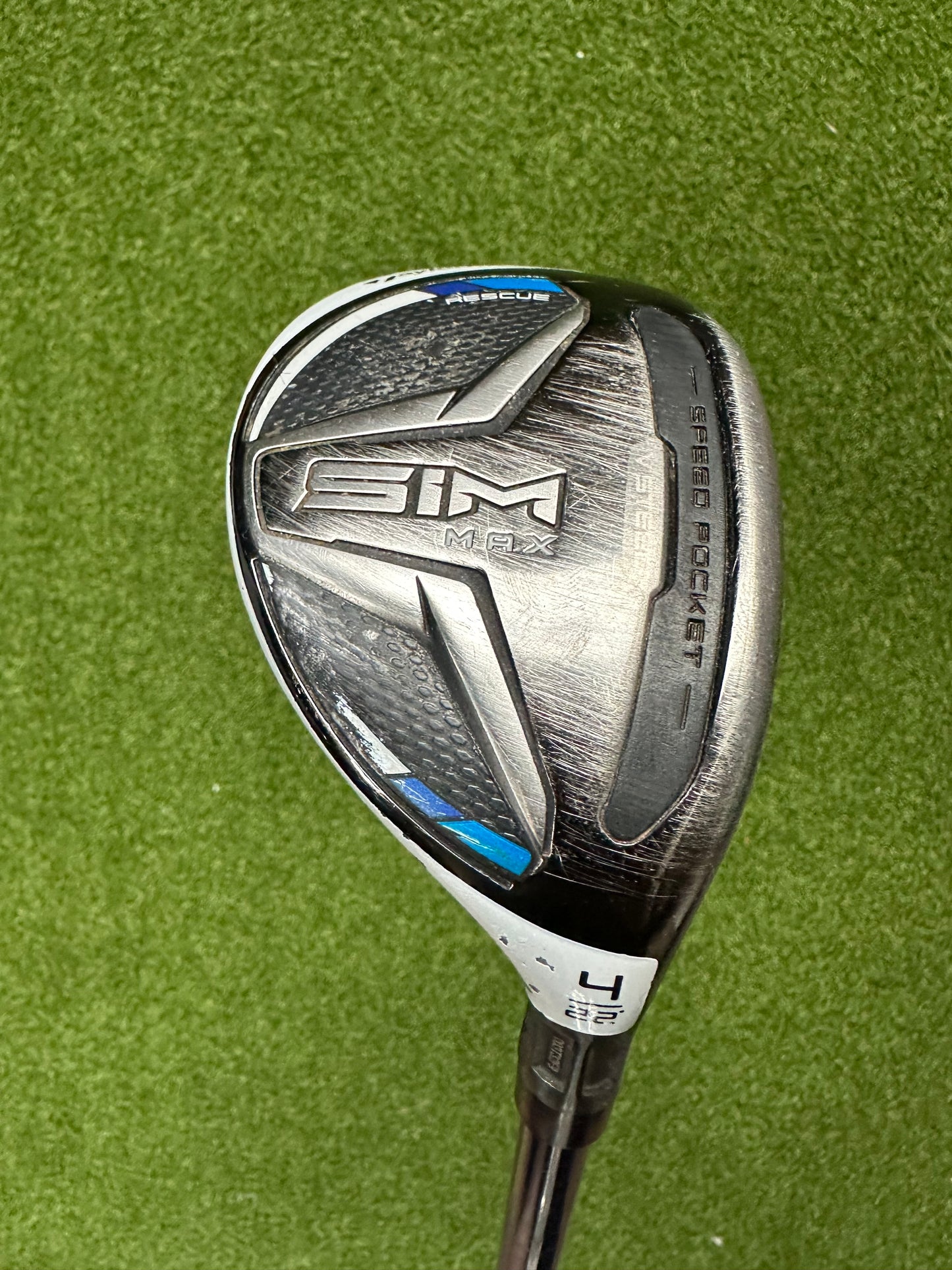 Taylormade SIM Max 4 Hybrid 22 Degree Senior Flex Ventus Shaft