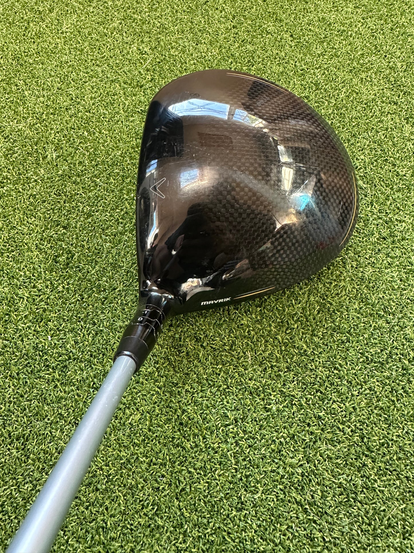 Callaway Mavrik Max Driver 9 Degree Regular Flex Hzrdus Shaft
