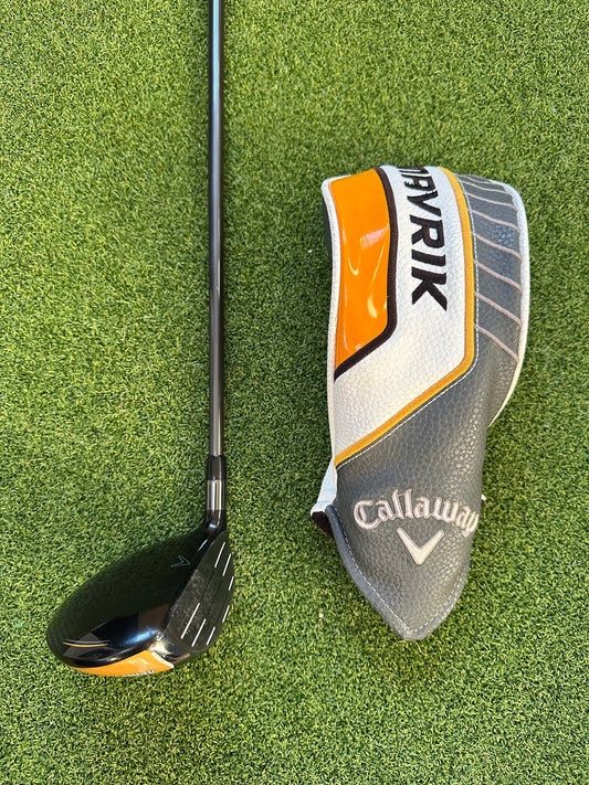 Callaway Mavrik Max 7 Wood 21 Degree Regular Flex Evenflow Riptide Shaft