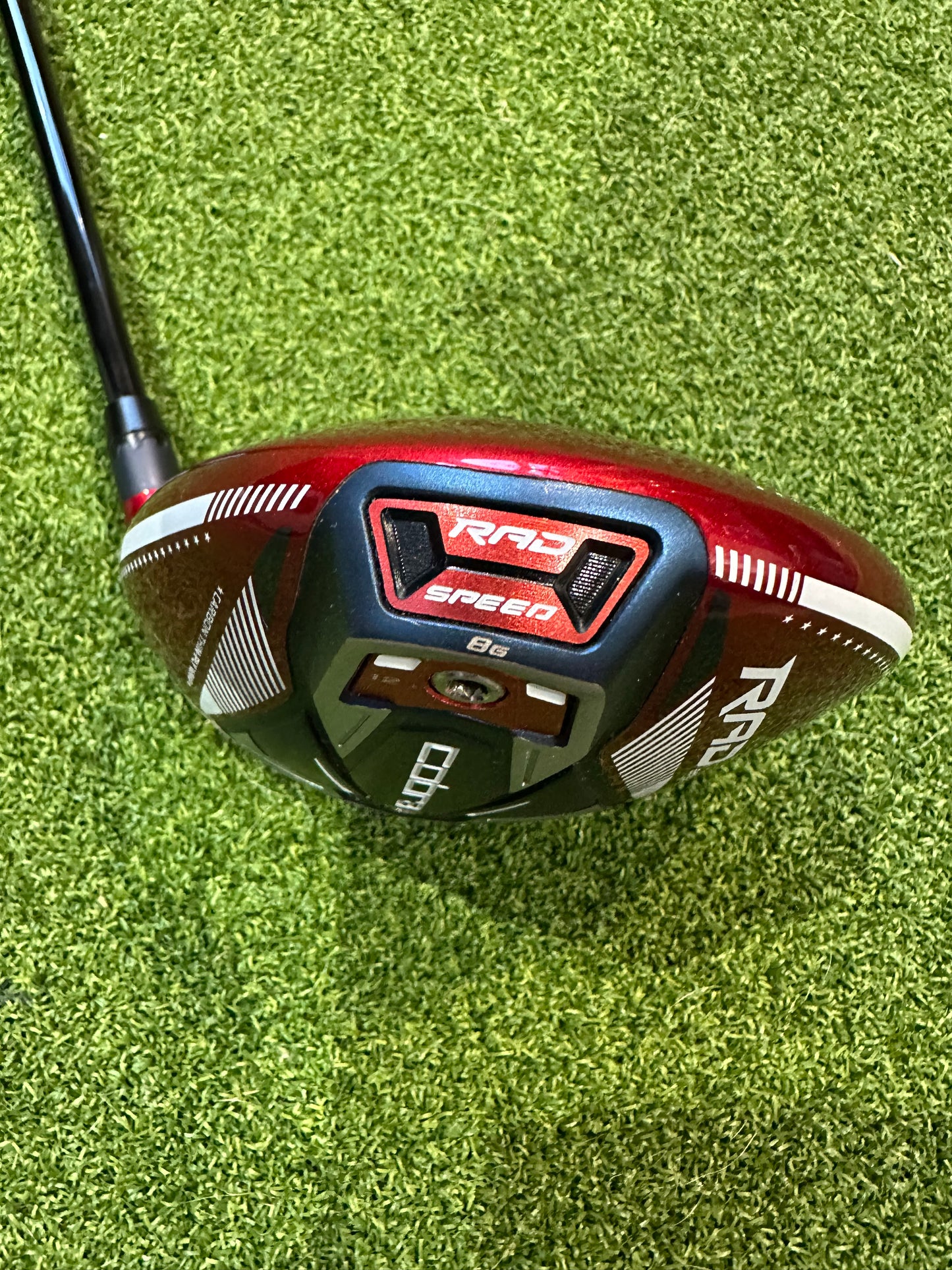 Cobra Radspeed Majors Collection Driver 9 Degree Stiff Flex Ventus Shaft