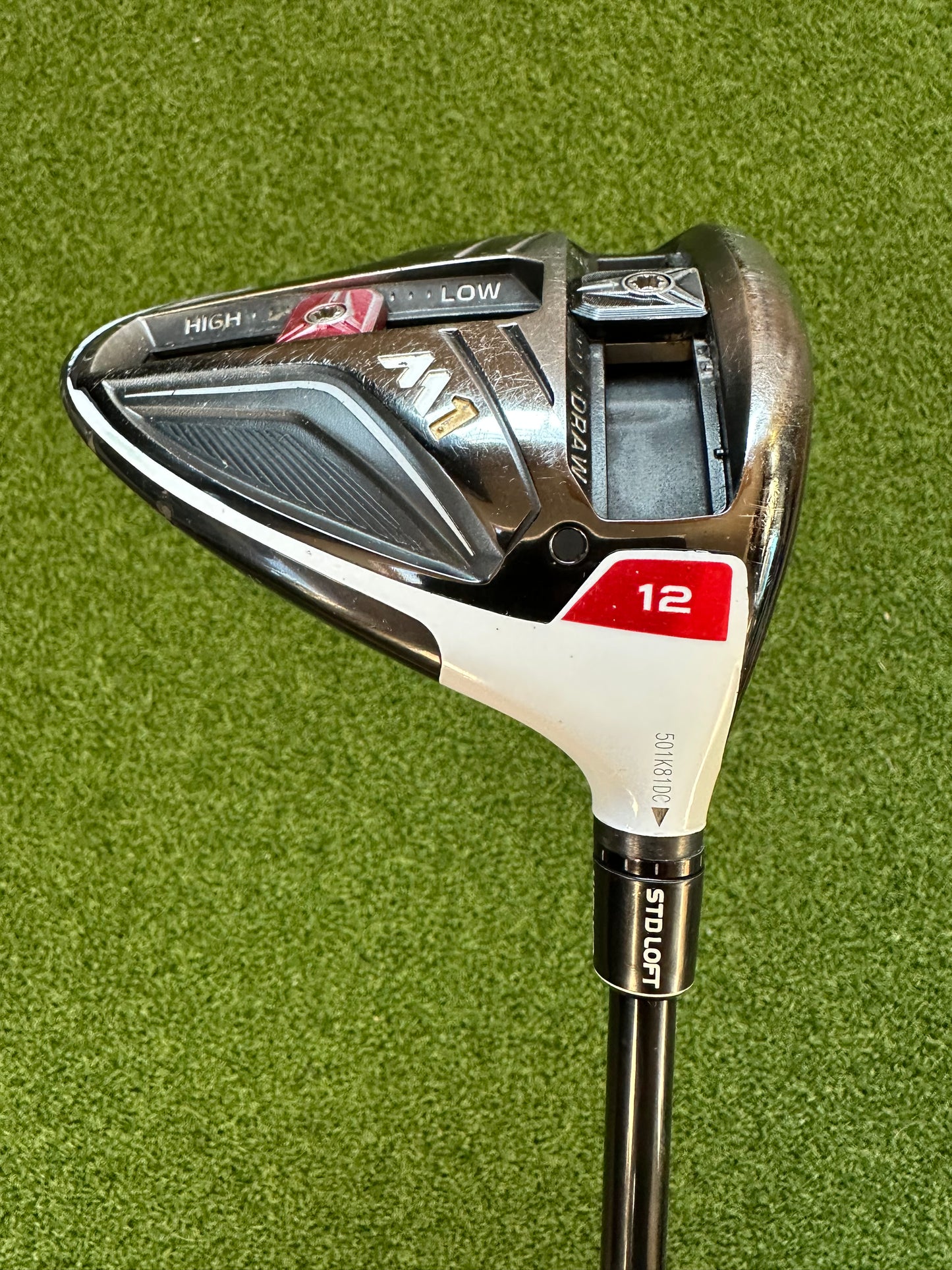 Taylormade M1 460 Driver 12 Degree Regular Flex Fujikura Pro Shaft