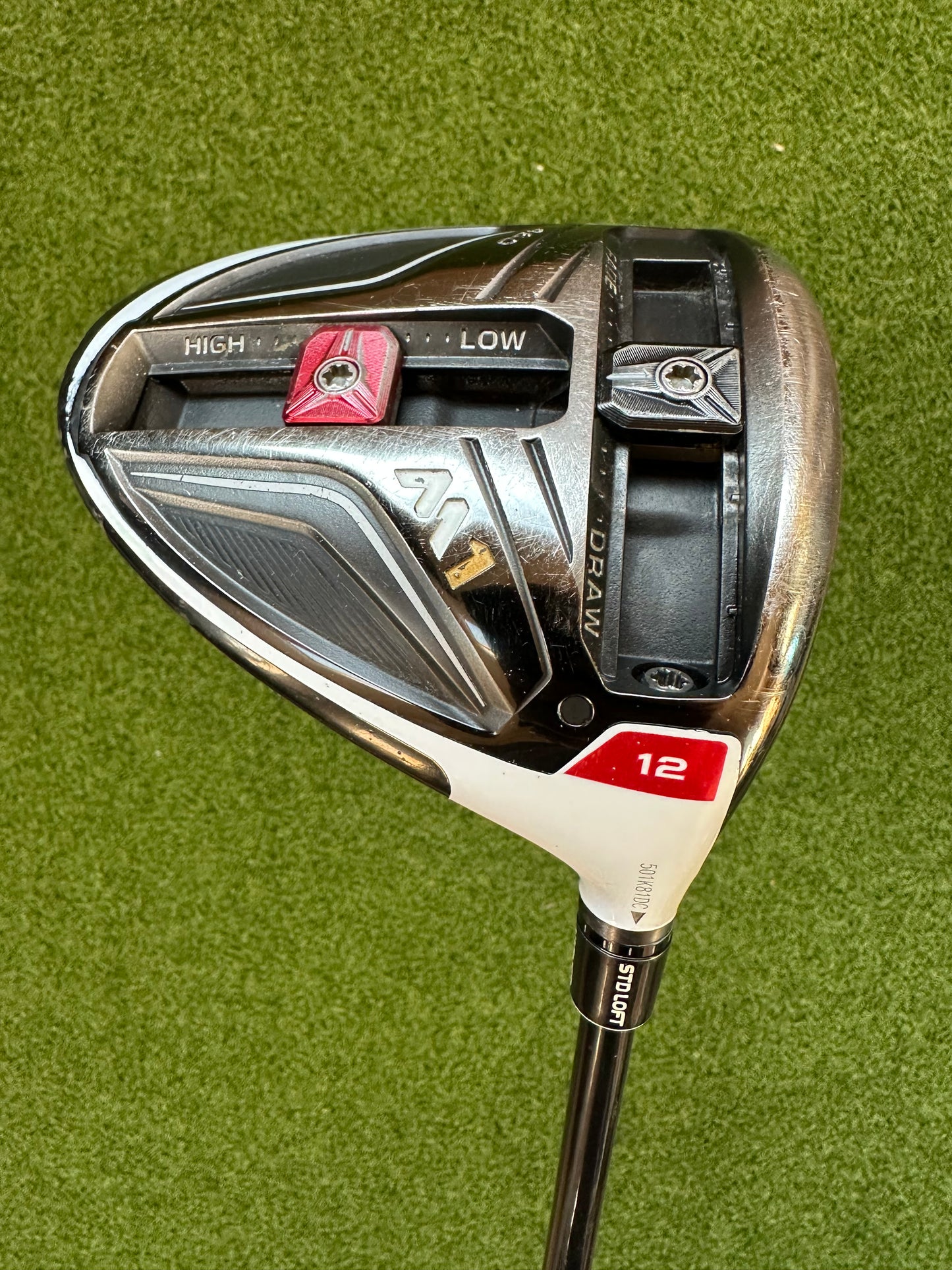 Taylormade M1 460 Driver 12 Degree Regular Flex Fujikura Pro Shaft