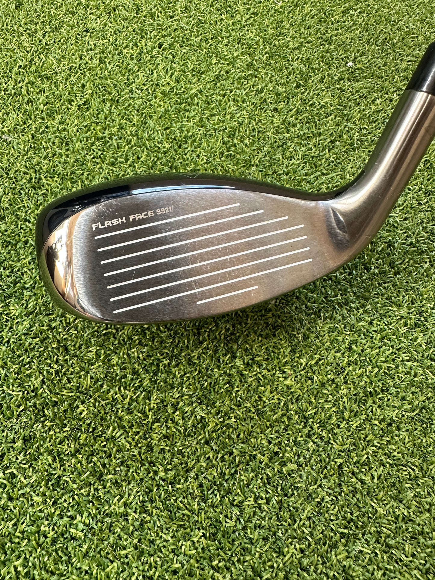 Callaway Big Bertha B21 7 Hybrid 30 Degree Stiff Flex KBS Shaft +2 Inch
