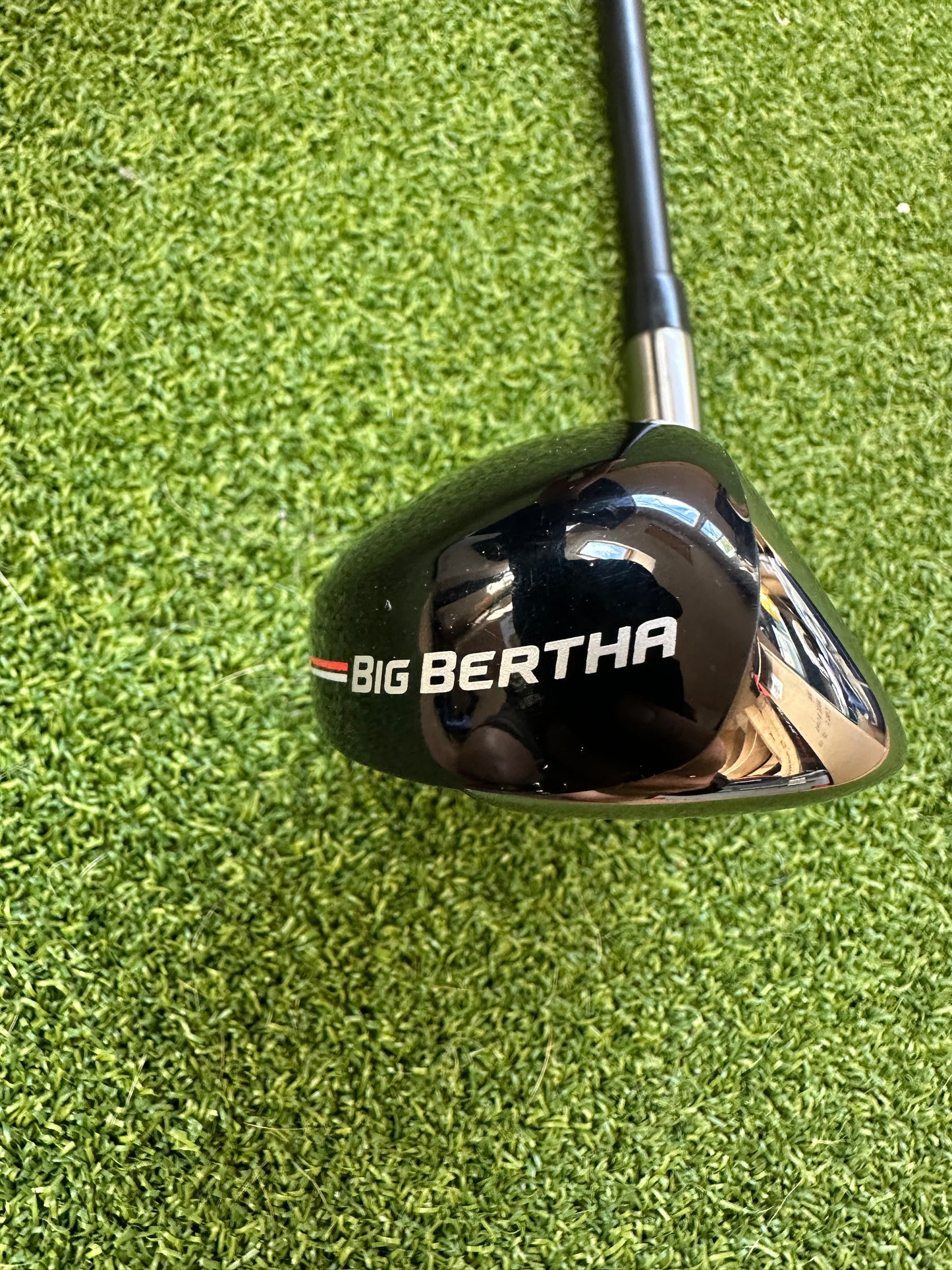 Callaway Big Bertha B21 7 Hybrid 30 Degree Stiff Flex KBS Shaft +2 Inch