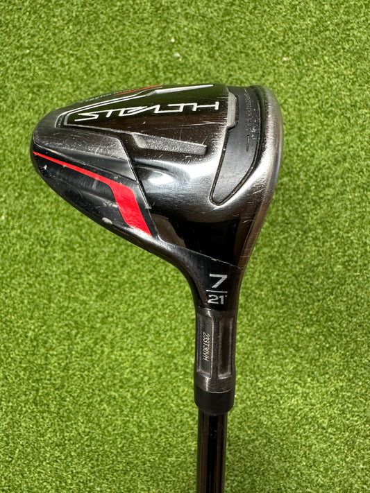 Taylormade Stealth 7 Wood 21 Degree Regular Flex Ventus Shaft
