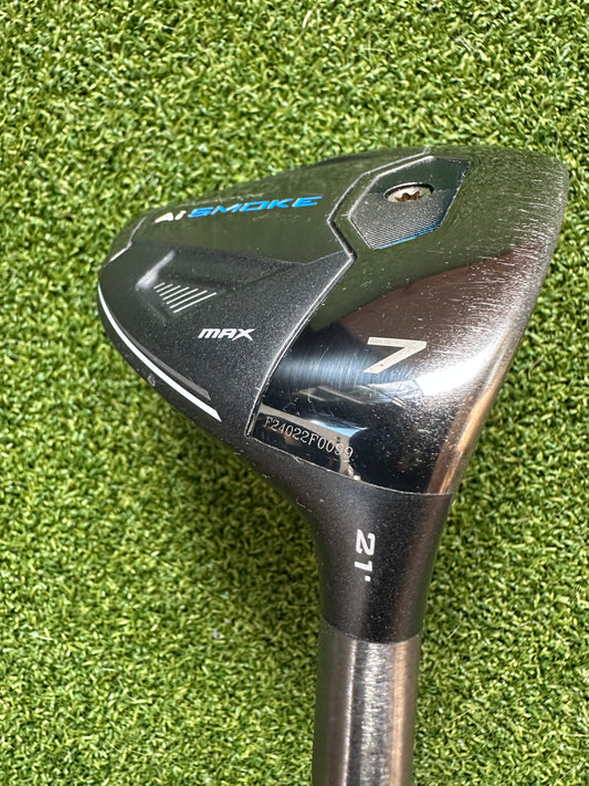 Callaway Paradym Ai Smoke Max 7 Wood 21 Degree Senior Flex Hzrdus CB Shaft