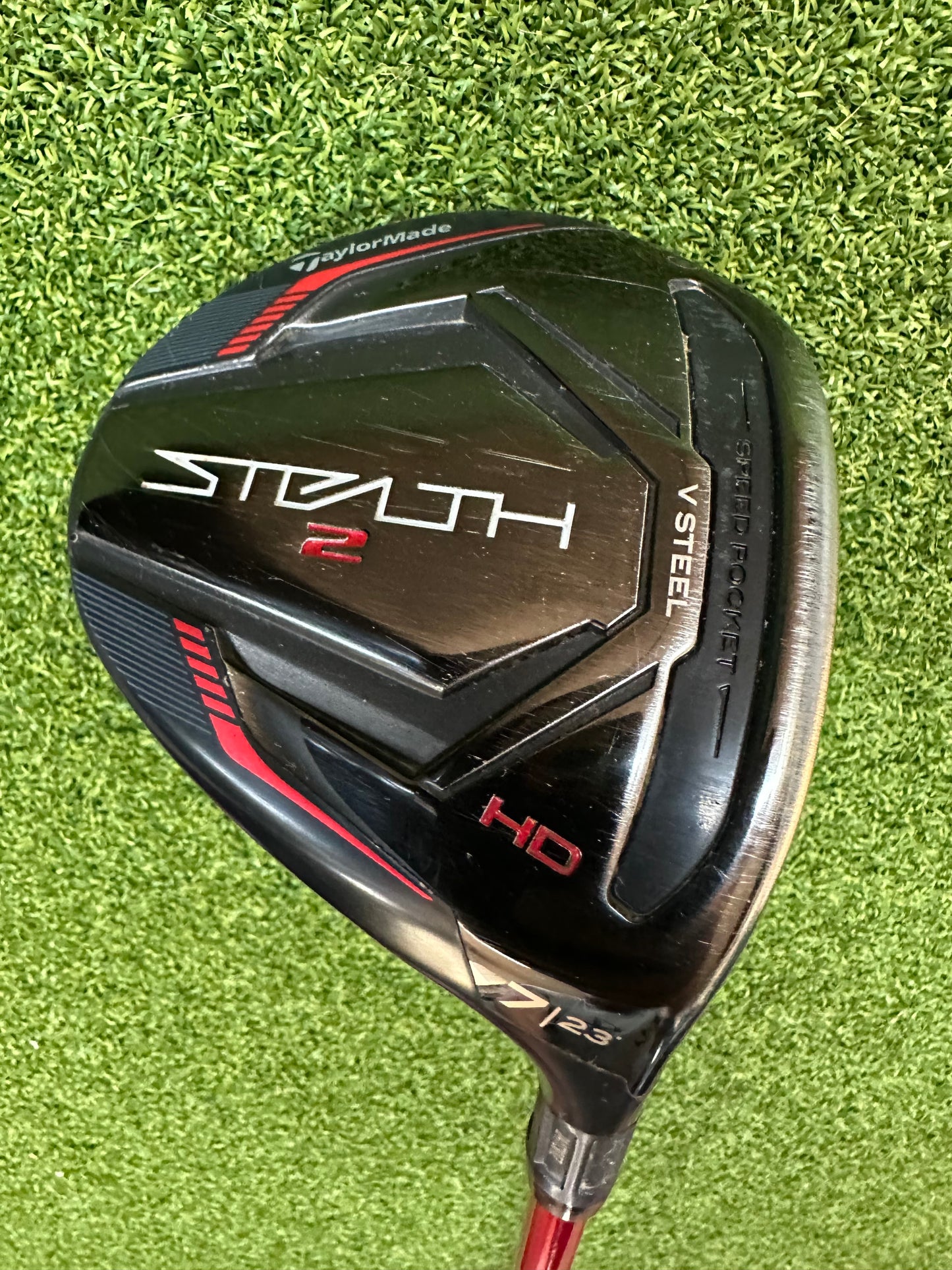 Taylormade Stealth 2 HD 7 Wood 23 Degree Senior Flex Speeder NX Shaft