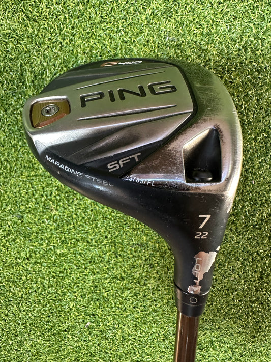 Ping G400 SFT 7 Wood 22 Degree Senior Flex Ping Alta CB Shaft