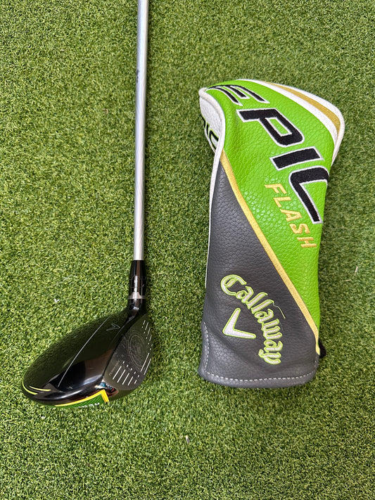 Callaway Epic Flash 7 Wood 21 Degree Senior Flex Evenflow Shaft