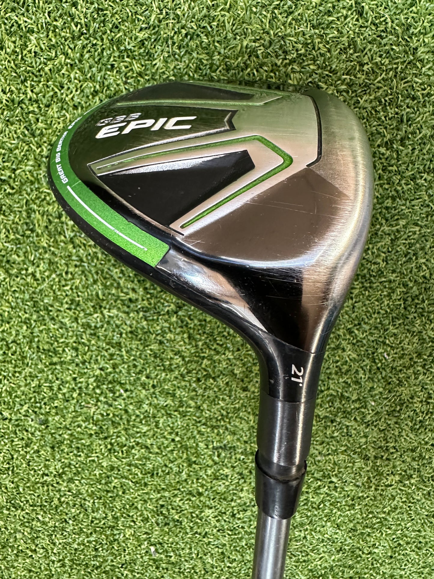 Callaway GBB Epic 7 Wood 21 Degree Regular Flex HZRDUS T800 Shaft