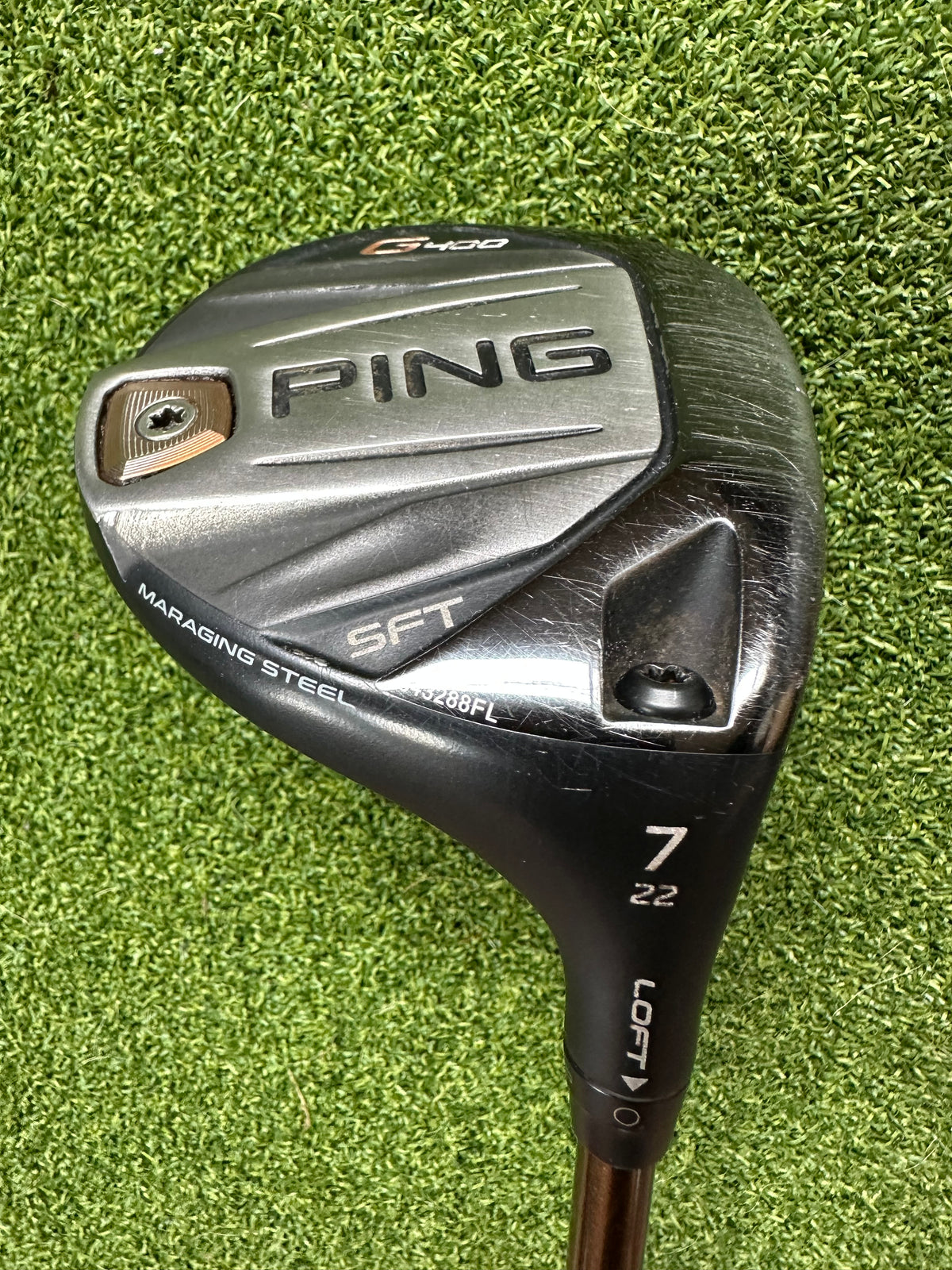 Ping G400 SFT 7 Wood 22 Degree Regular Flex Ping Alta CB Shaft