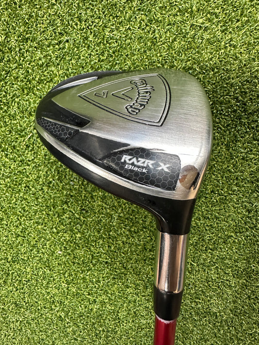 Callaway Razr X Black 7 Wood 21 Degree Regular Flex Callaway Shaft