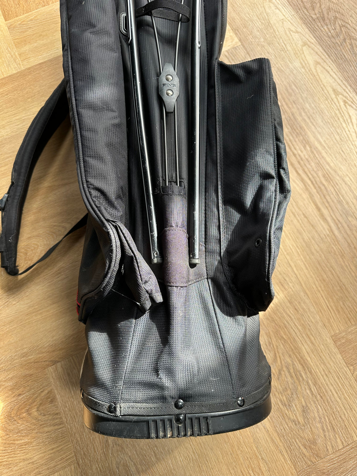Ping Hoofer Stand Bag Black Grey