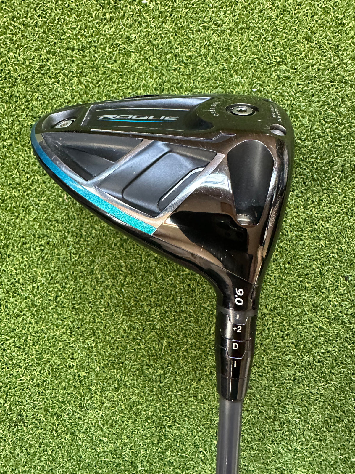 Callaway Rogue Sub Zero Driver 9 Degree X Flex Fujikura Pro Shaft