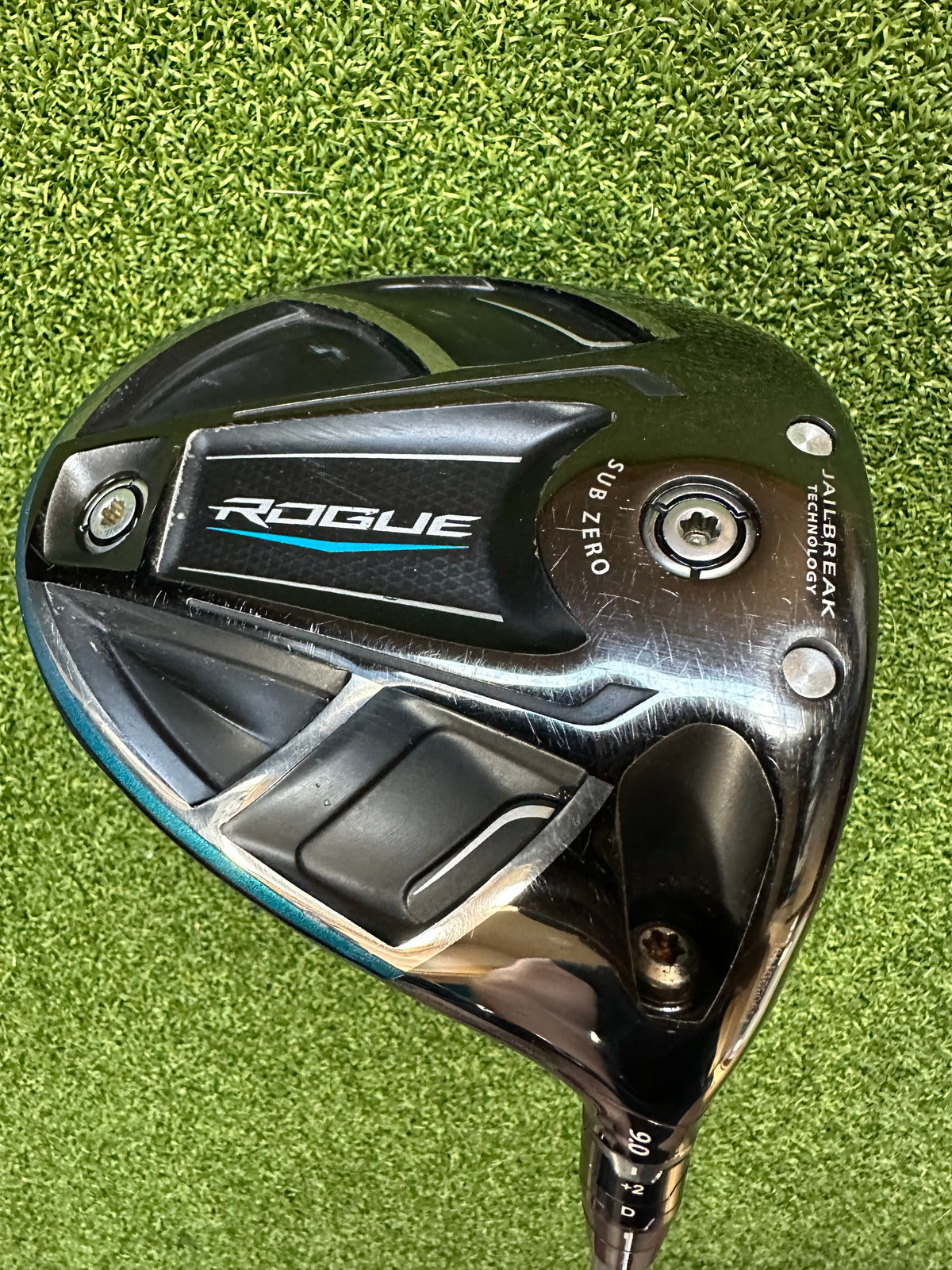 Callaway Rogue Sub Zero Driver 9 Degree X Flex Fujikura Pro Shaft