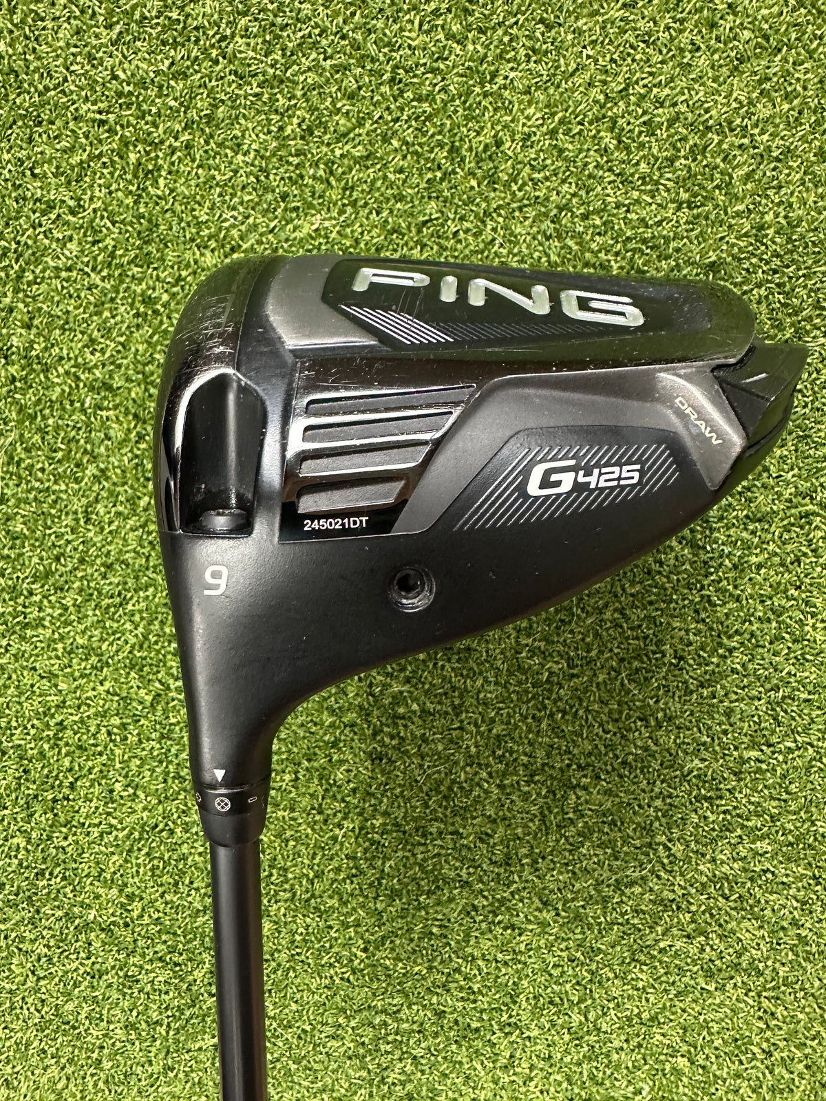 Ping G425 LST Driver 9 Degree Regular Flex Alta CB Shaft Left Handed