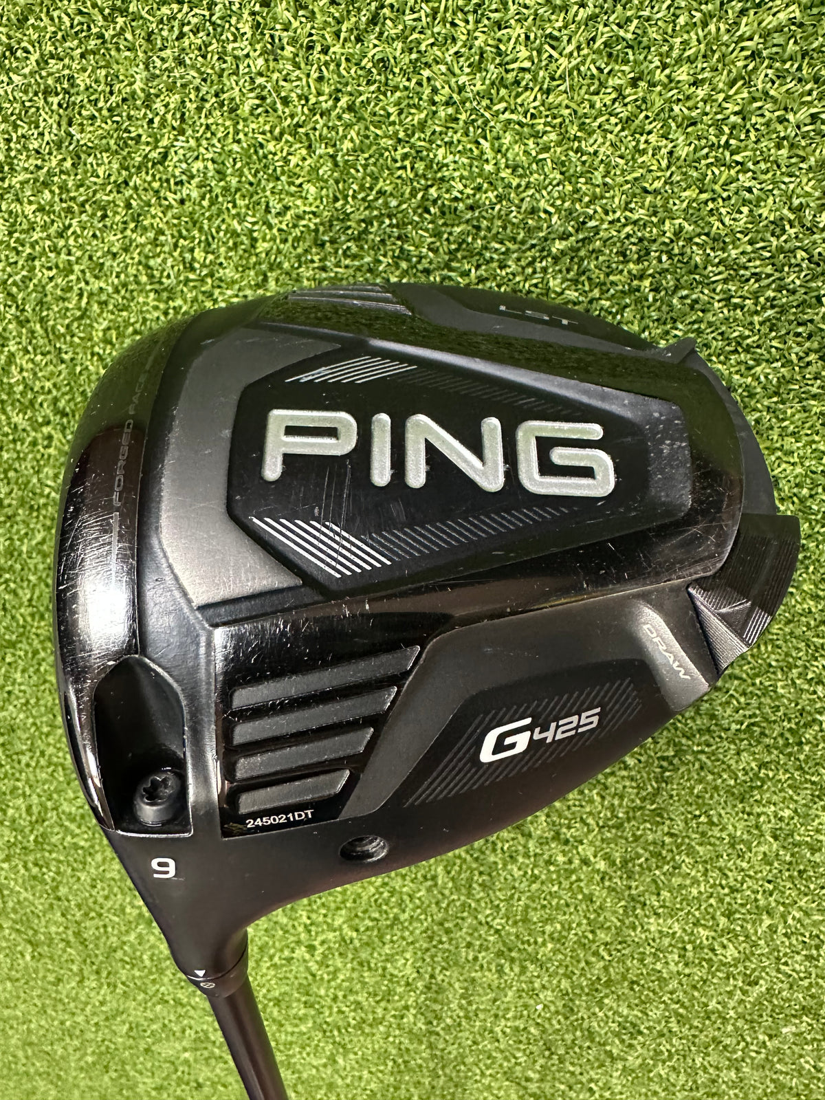 Ping G425 LST Driver 9 Degree Regular Flex Alta CB Shaft Left Handed