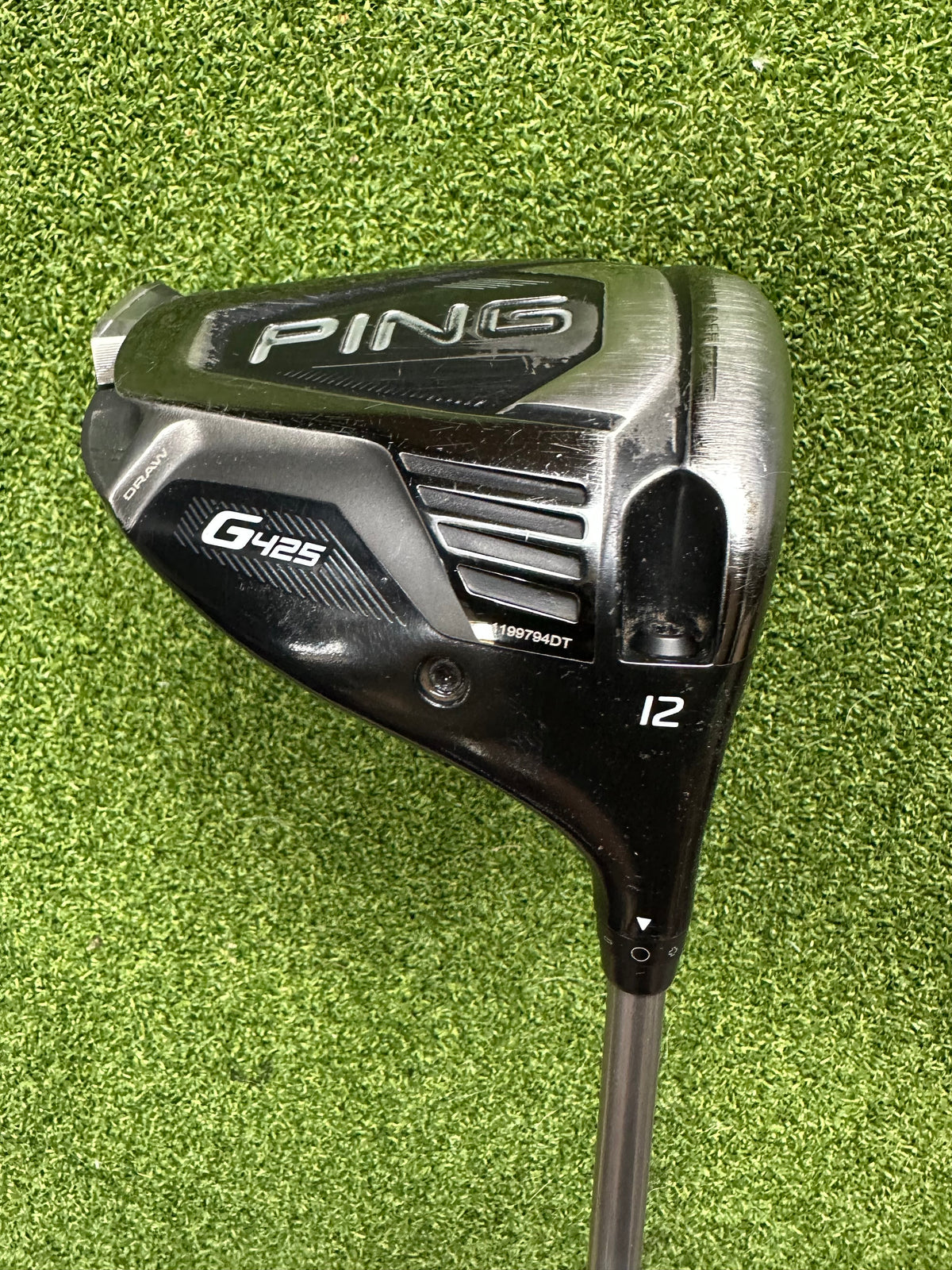 Ping G425 Max Driver 12 Degree Senior Flex Alta Quick Shaft