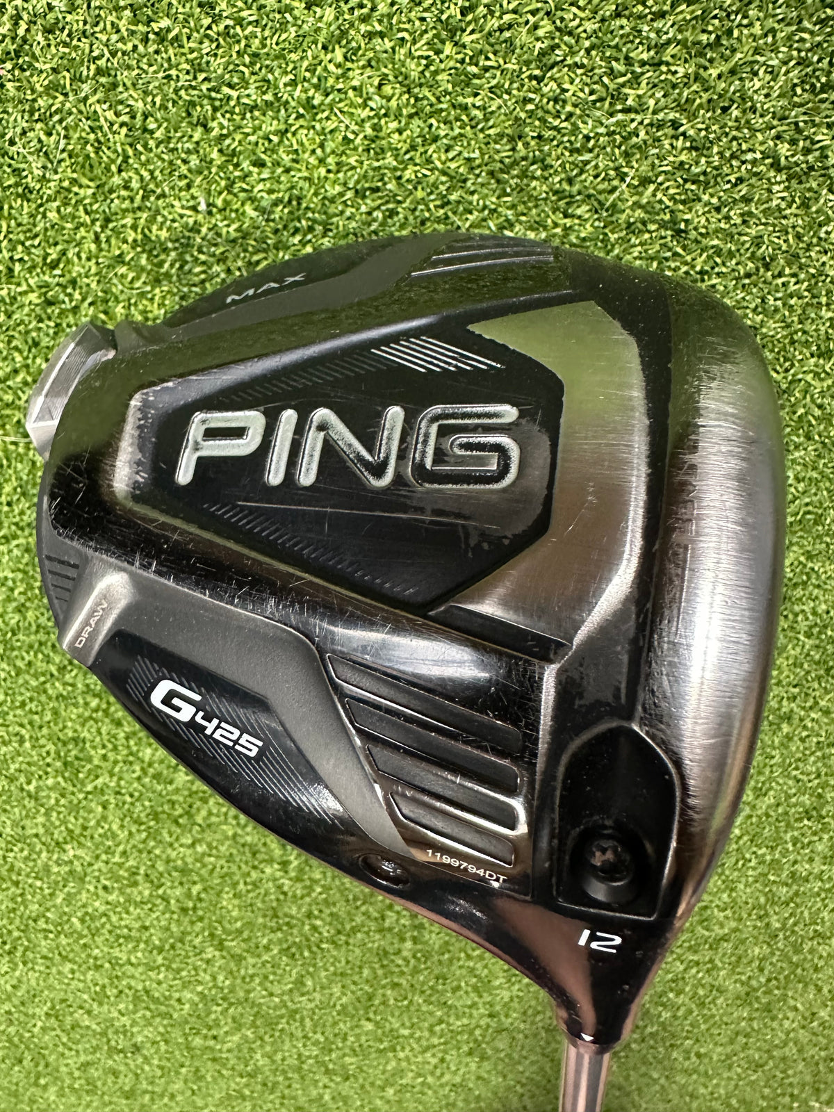 Ping G425 Max Driver 12 Degree Senior Flex Alta Quick Shaft