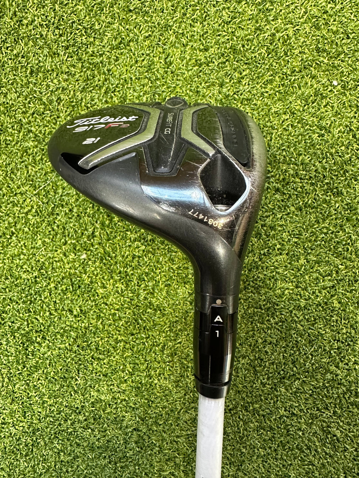 Titleist 917 F2 7 Wood 21 Degree Stiff Flex Evenflow Shaft