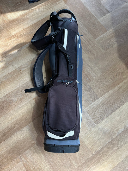 Ping Hoofer Stand Bag Black Blue