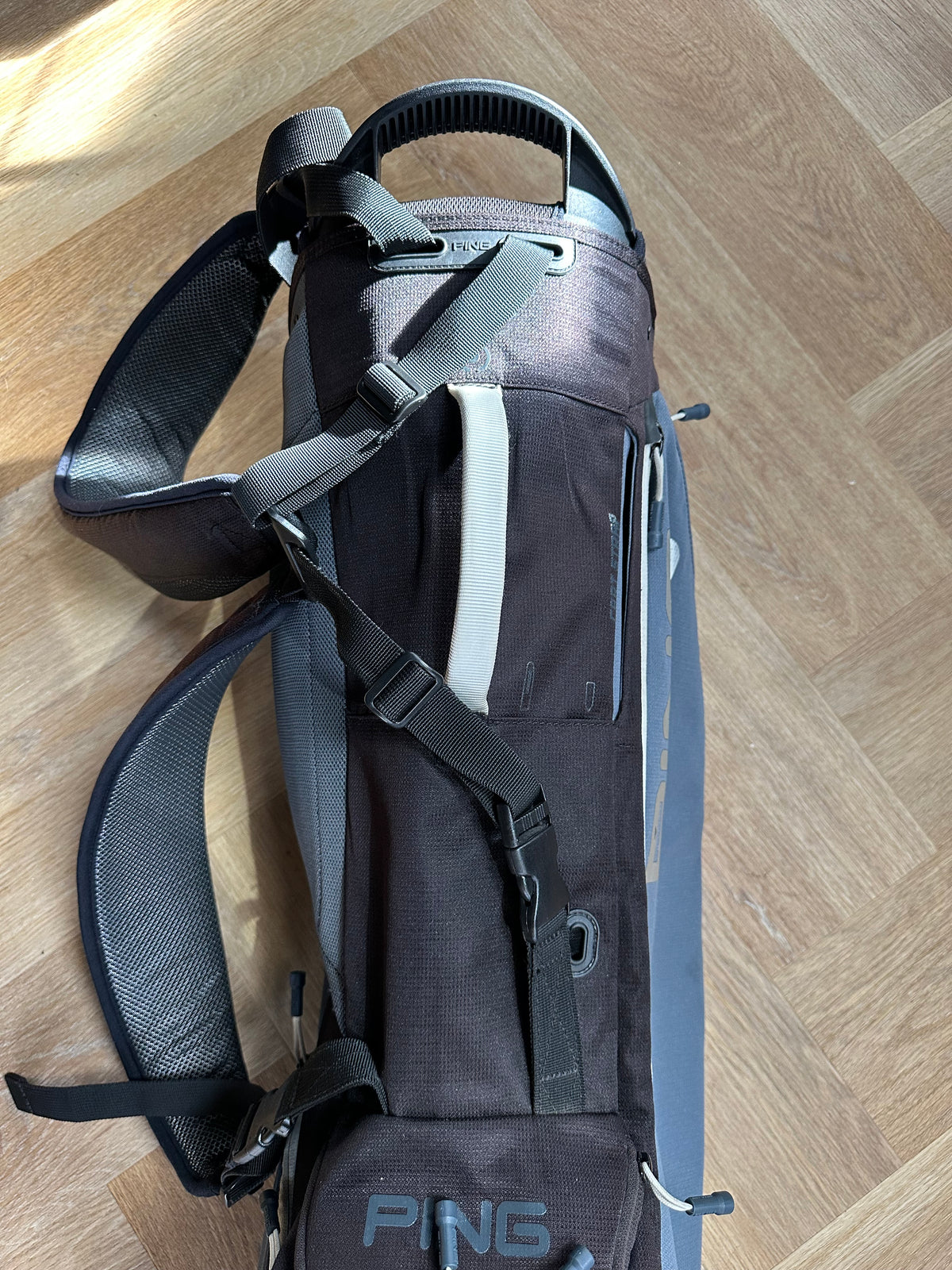 Ping Hoofer Stand Bag Black Blue