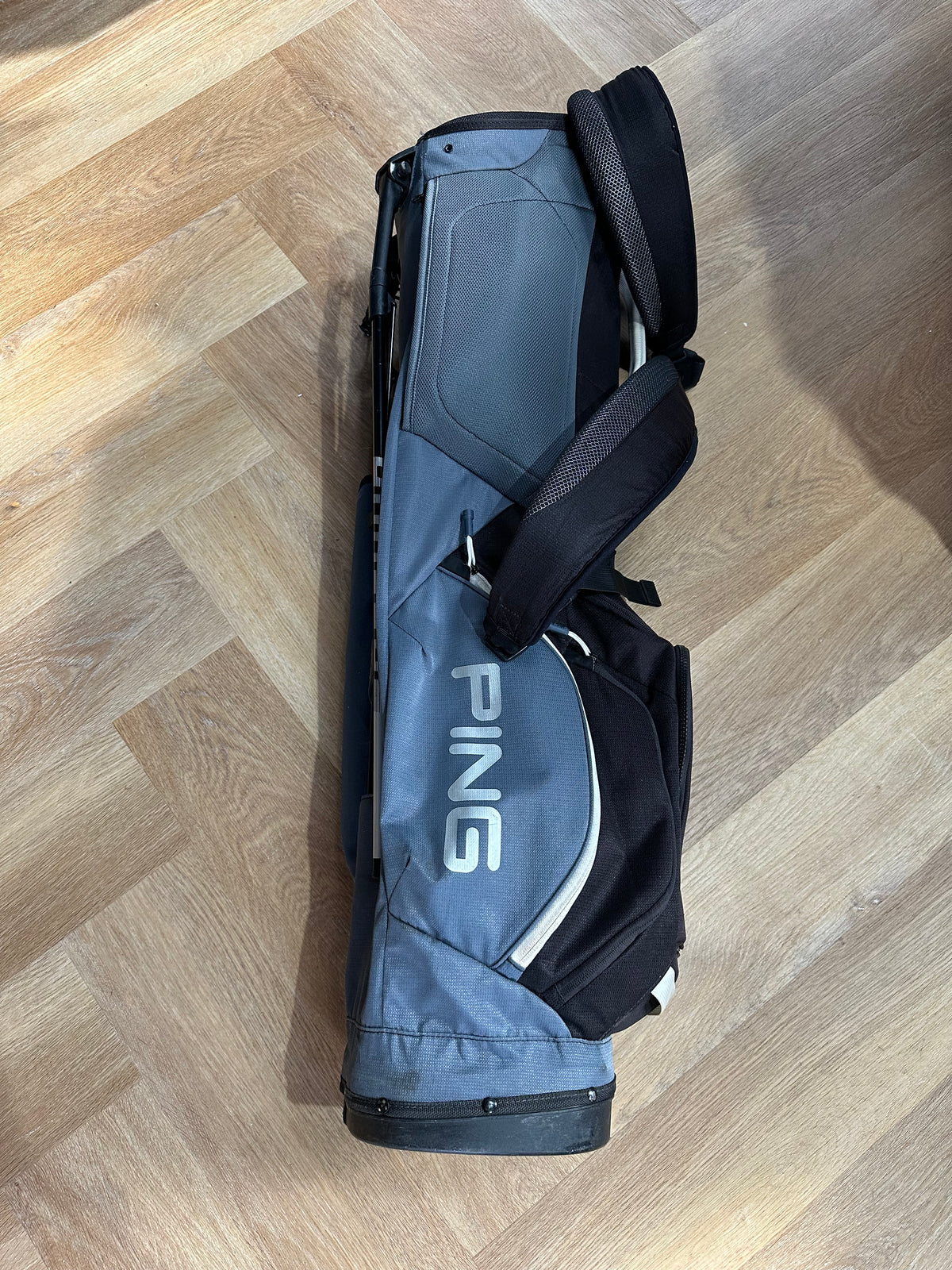Ping Hoofer Stand Bag Black Blue