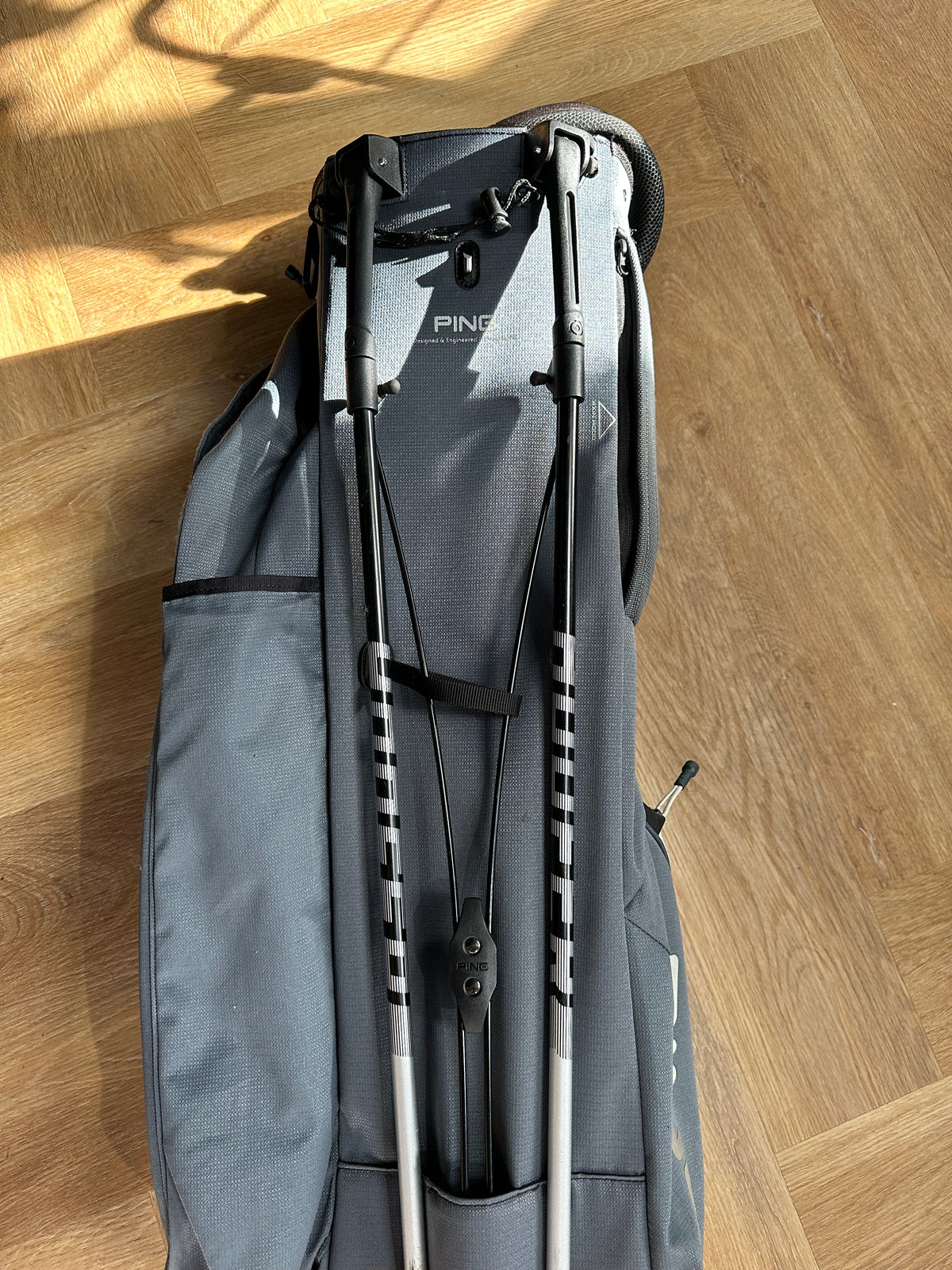 Ping Hoofer Stand Bag Black Blue
