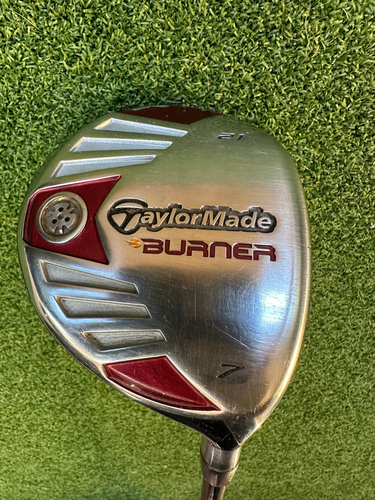 Taylormade Burner 7 Wood 21 Degree Regular Flex Reax Shaft
